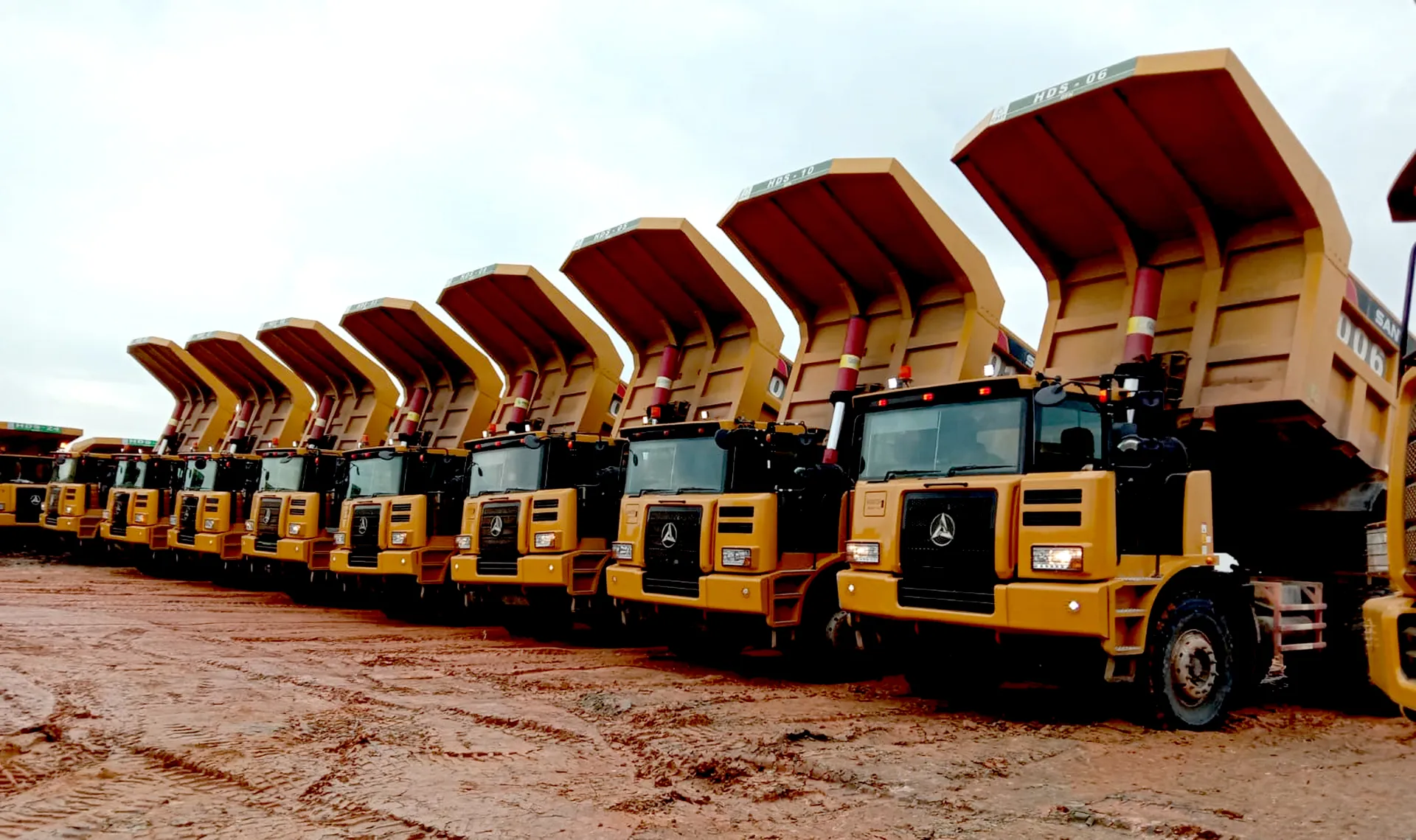 GMT heavy equipment fleet